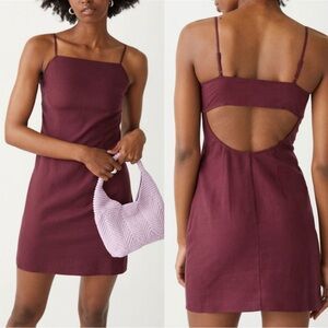 & OTHER STORIES Fitted Strappy Mini Dress size 6